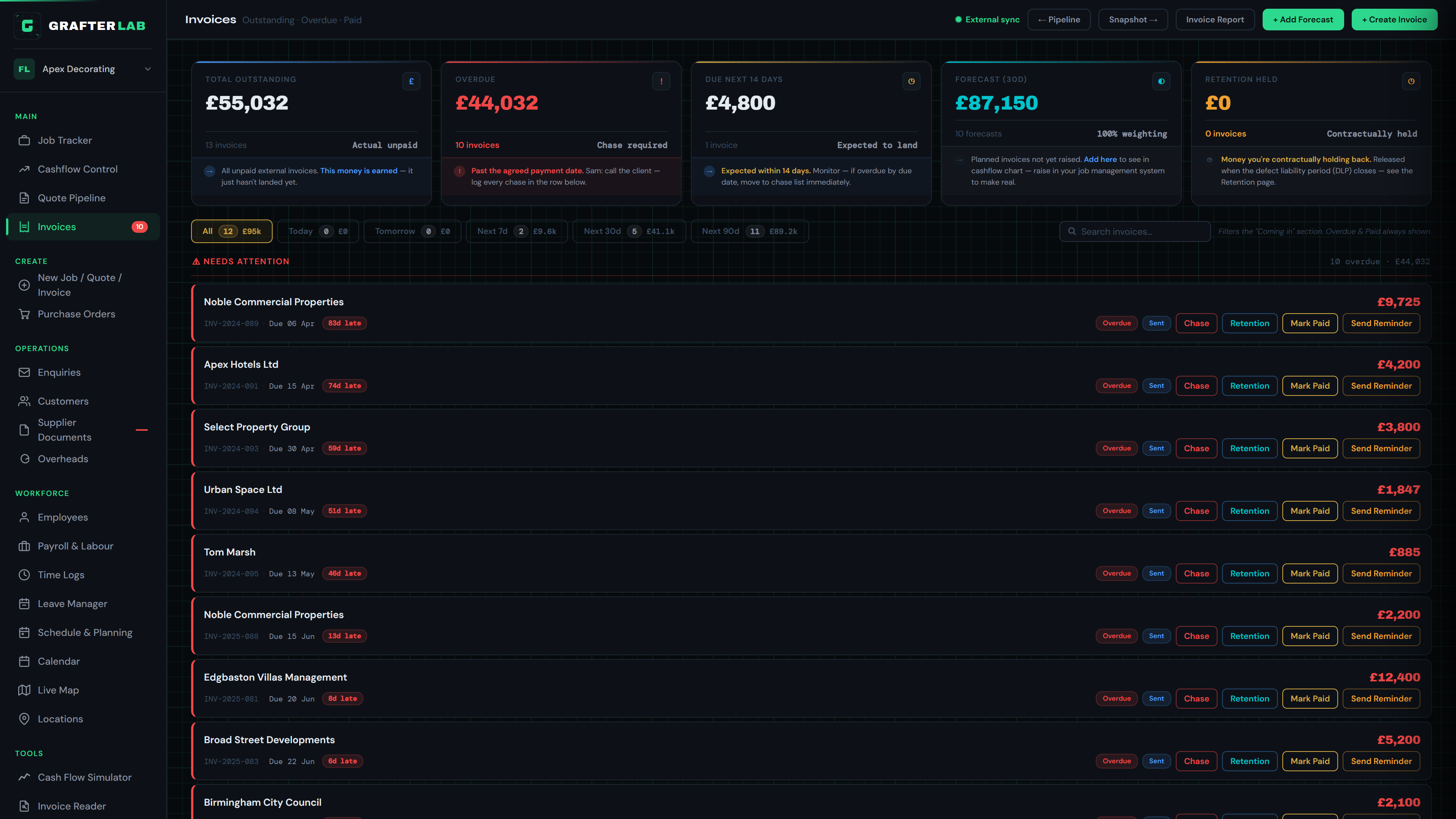 Invoice Management